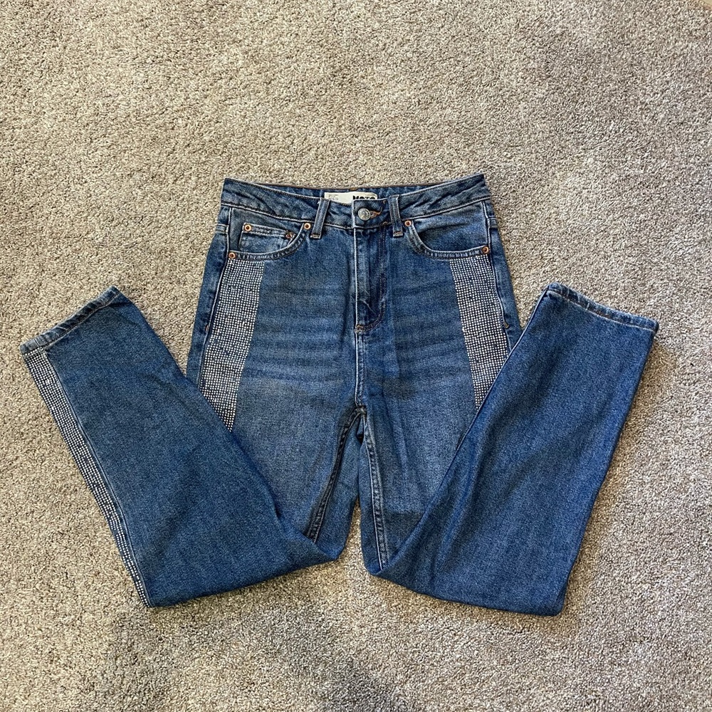 Rhinestone jeans